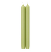 Moss Green Dripless Candle 10"