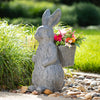 Grey Rabbit Planter