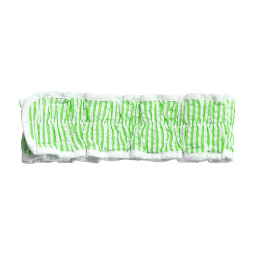 Green Seersucker Headband
