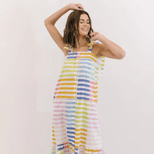  Colorful Stripe Positano Dress